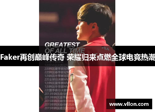 Faker再创巅峰传奇 荣耀归来点燃全球电竞热潮